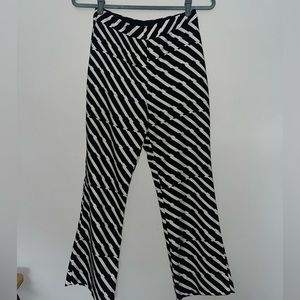 Topshop hi-rise flare pants
